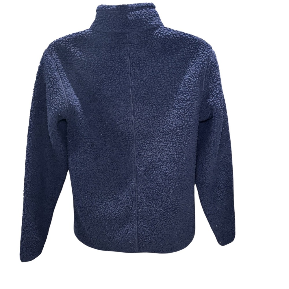 Amazon Essentials Navy Blue Fleece Pullover Quarter Zip Men's Unisex XS‎ Pockets - Picture 4 of 9